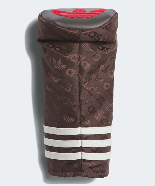 adidas（アディダス）の「オリジナルスゴルフ モノグラム ヘッドカバー【adidas Golf/アディダスゴルフ】（スポーツグッズ・メンズ・ネイビー/レッド/ダークブラウン・FREE）」の2枚目の写真