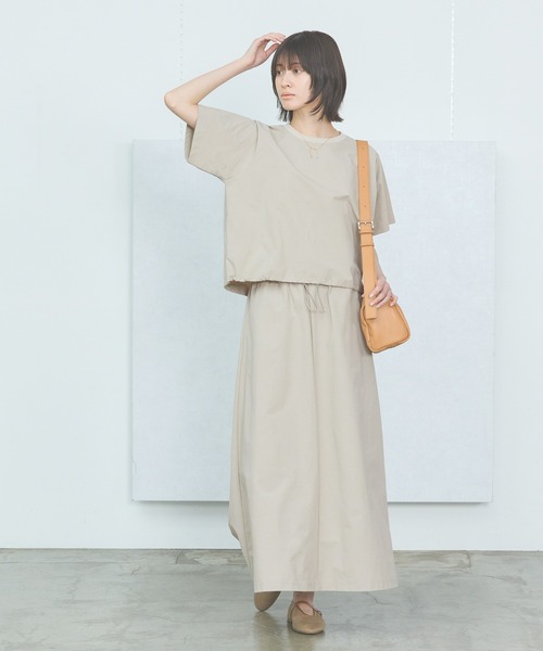 LAKOLE（ラコレ）の「フェイクレザーソフトスクエアショルダーバッグ / 496897（ショルダーバッグ・レディース・ベージュ/オフホワイト/ブラック・FREE）」の18枚目の写真