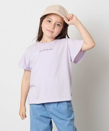 a.v.v（アーヴェヴェ）の「[100-160]【WEB限定/接触冷感】フレアスリーブTシャツ（Tシャツ/カットソー）」