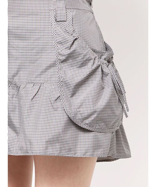 EMODA(エモダ)の「ハングポケットフレアミニスカート(スカート・レディース・その他/ブラック/グレー・FREE)」の10枚目の写真