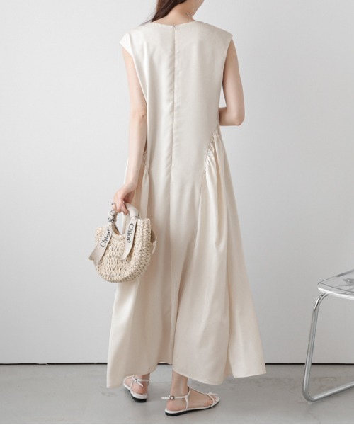 DEZERT ワンピーストレーナー SLY | SHEER CAMI ZIP ドレス (ワンピース(ミニ・ミディアム