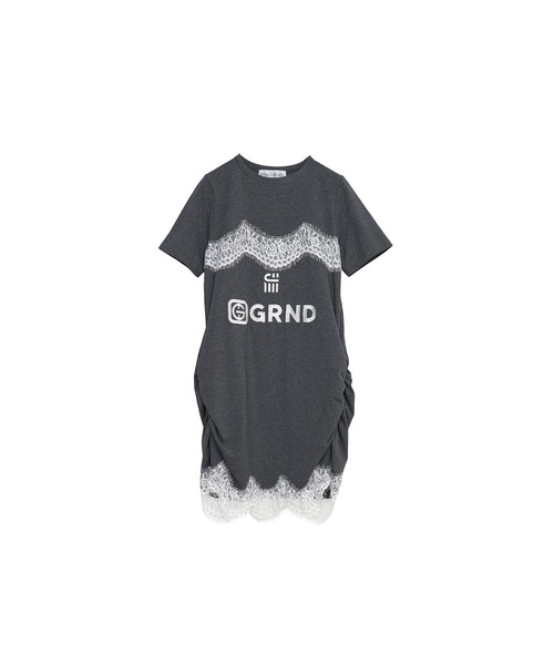 tシャツ 「Nora Lily」「elle」Lingerie Hybrid Logo Tee Dress レディース セール】【Nora Lily】「elle」Lingerie Hybrid Logo Tee Dress