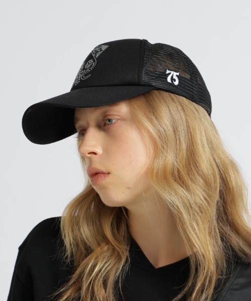 国内発送☆AVIREX☆RHINESTONE CARDS&DICE MESH CAP WOMAN/直営店限定》RHINESTONE CARDS&DICE MESH CAP/ライン