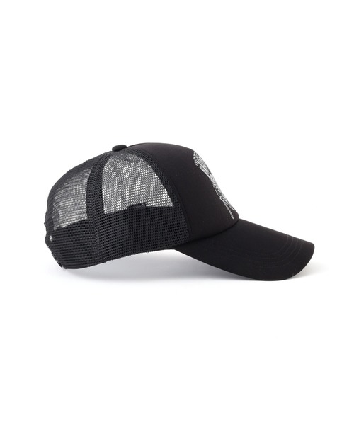 直営店限定》RHINESTONE CARDS&DICE MESH CAP/ラインストーン