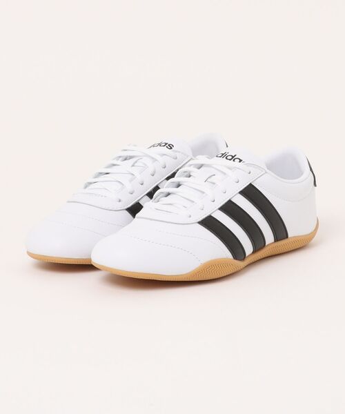 adidas(アディダス)の「【adidas】GRAND COURT LO W(スニーカー・レディース・ホワイト×ブラック・23.0cm/23.5cm/24.0cm/24.5cm/25.0cm)」の1枚目の写真