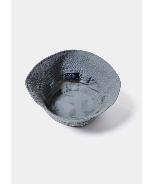 APPLEBUM（アップルバム）の「Nylon Bucket Hat（ハット・メンズ・グレー/ネイビー・FREE）」の8枚目の写真