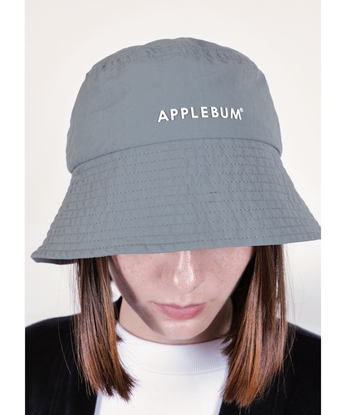 APPLEBUM（アップルバム）の「Nylon Bucket Hat（ハット・メンズ・グレー/ネイビー・FREE）」の3枚目の写真
