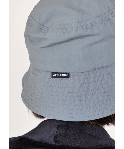 APPLEBUM（アップルバム）の「Nylon Bucket Hat（ハット・メンズ・グレー/ネイビー・FREE）」の4枚目の写真