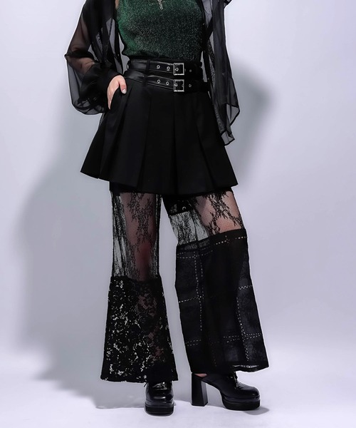 lace half pants レース Mikageshin Lace Half Pants