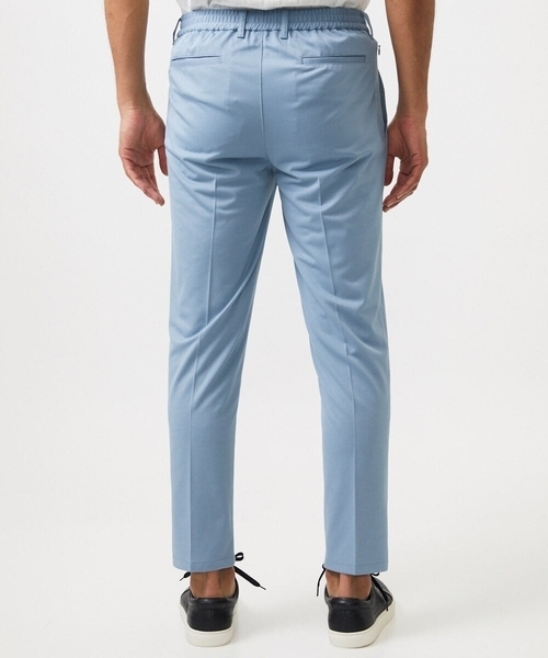 MICHEL KLEIN HOMME (ミッシェルクランオム)の「ドライタッチイージーパンツ(スラックス・メンズ・ライトブルー/ネイビー・MEDIUM/LARGE/X-LARGE)」の11枚目の写真