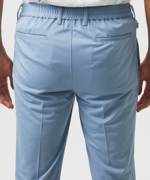 MICHEL KLEIN HOMME (ミッシェルクランオム)の「ドライタッチイージーパンツ(スラックス・メンズ・ライトブルー/ネイビー・MEDIUM/LARGE/X-LARGE)」の10枚目の写真