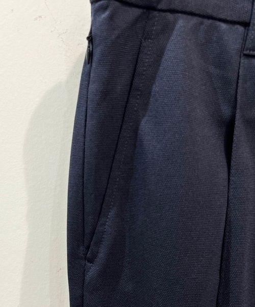 MICHEL KLEIN HOMME (ミッシェルクランオム)の「ドライタッチイージーパンツ(スラックス・メンズ・ライトブルー/ネイビー・MEDIUM/LARGE/X-LARGE)」の3枚目の写真