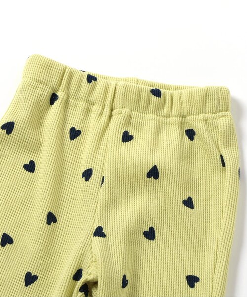 apres les cours（アプレレクール）の「【セットアップ可/ジュニア対応】ワッフルフリルメローレギンス（レギンス/スパッツ・キッズ・イエロー/アイボリー・130/120/110/100/90/80）」の20枚目の写真