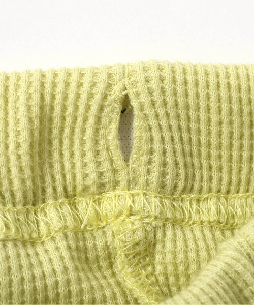 apres les cours（アプレレクール）の「【セットアップ可/ジュニア対応】ワッフルフリルメローレギンス（レギンス/スパッツ・キッズ・イエロー/アイボリー・130/120/110/100/90/80）」の22枚目の写真