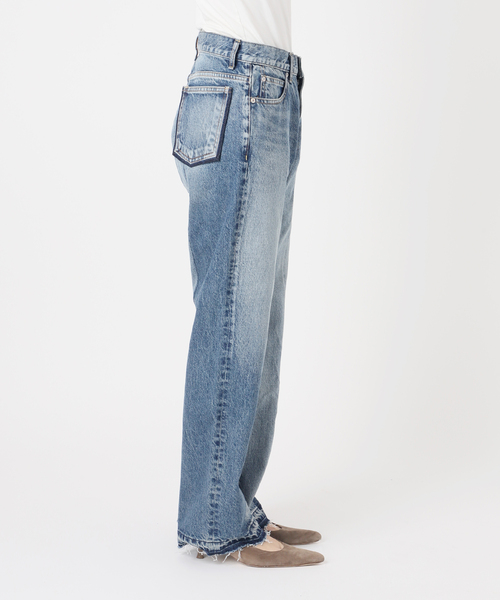 SERGE de bleu（サージ）の「SERGE/サージ REMAKE DARTS PANTS（デニムパンツ・レディース・ブルー・23/24/25/26）」の17枚目の写真