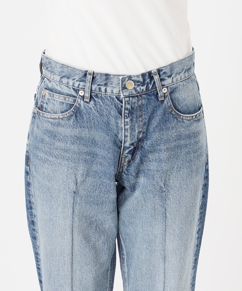 新品タグ付　SERGE de bleu ×SAYAKADAVISデニムパンツ セール】SERGE/サージ SIDE ZIP(ブルー)（デニムパンツ）｜SERGE