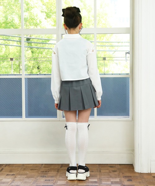 crank ピンク 半袖 シャツ リボン付き 楽天市場】正規品【 CRANK PINTUCK LACE COLLAR BLOUSE