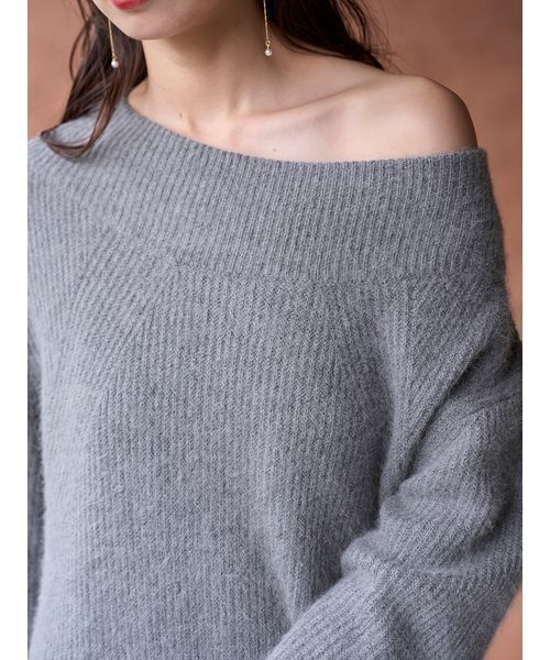 SNIDEL（スナイデル）の「ニットセットキャミミニワンピース（ワンピース・レディース・ミント/グレー/アイボリー・F）」の11枚目の写真