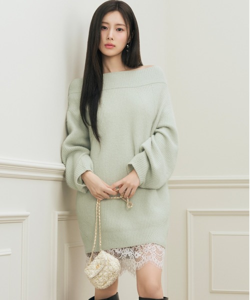 ニットセットキャミミニワンピース（ワンピース）｜SNIDEL（スナイデル