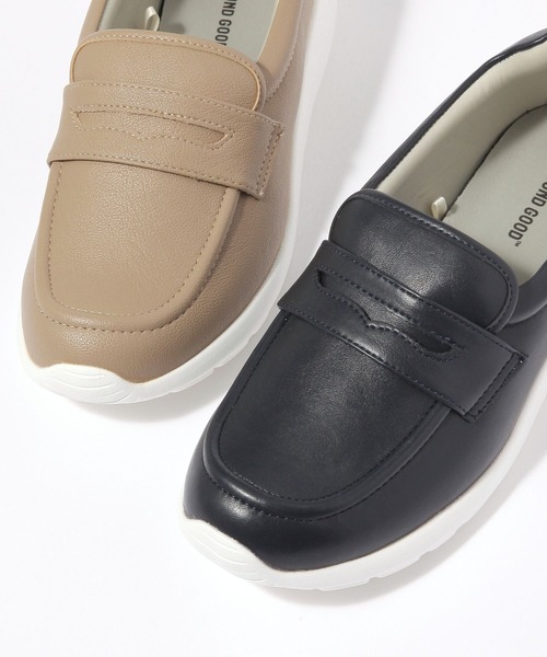 FOUND GOOD（ファウンドグッド）の「スニーカーローファー（その他シューズ・レディース・ブラック/ベージュ/ネイビー・S/M/L/XL）」の14枚目の写真