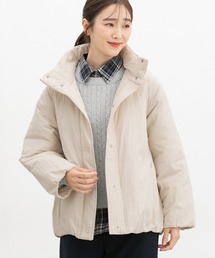 【非フッ素撥水加工】スタンド中綿ブルゾン