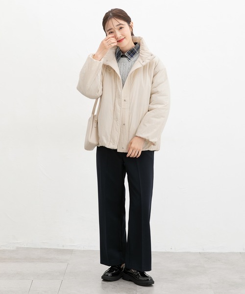 非フッ素撥水加工】スタンド中綿ブルゾン（ブルゾン）｜Honeys