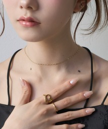 Ms.yuu by Nothing And Others（ミスユーバイナッシングアンドアザーズ）の「【AKB48 千葉恵里さん着用】Ms.yuu by Nothing And Others/ペタルチェーンネックレス（ネックレス）」