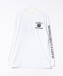 Harley-Davidson（ハーレーダビッドソン）の「ウィリー G ? スカル ロングスリーブ T シャツ（Tシャツ/カットソー・メンズ）」