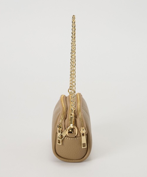 AULENTTI(オウレンティ)の「【AULENTTI】ジップポシェット(ショルダーバッグ・レディース・シルバーグレー/サックスブルー/ライトベージュ・FREE)」の15枚目の写真