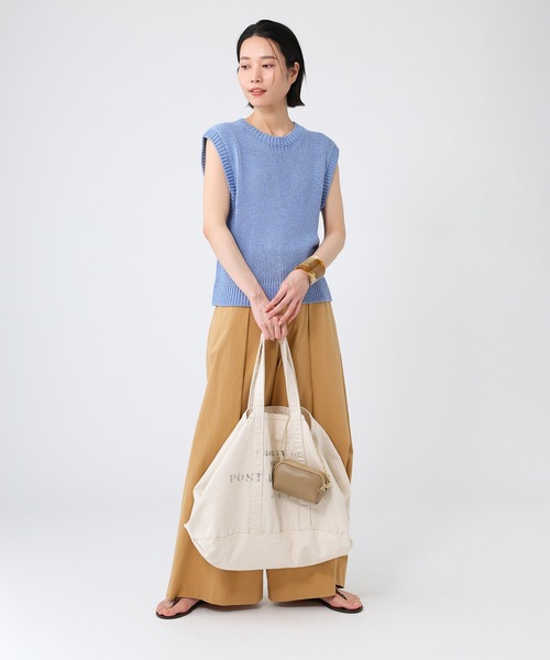 AULENTTI(オウレンティ)の「【AULENTTI】ジップポシェット(ショルダーバッグ・レディース・シルバーグレー/サックスブルー/ライトベージュ・FREE)」の10枚目の写真