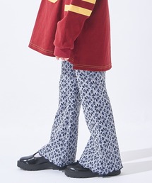 ever closet（エバークローゼット）の「総柄ジャガード フレアパンツ（その他パンツ）」