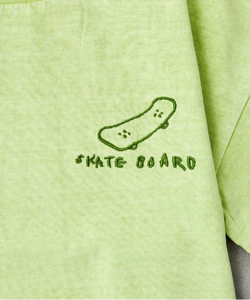Fluffy BROTHERS(フラッフィーブラザーズ)の「刺繍Tシャツ(大人サイズ)(Tシャツ/カットソー・メンズ・パープル/エメラルド・M/L/XL)」の12枚目の写真