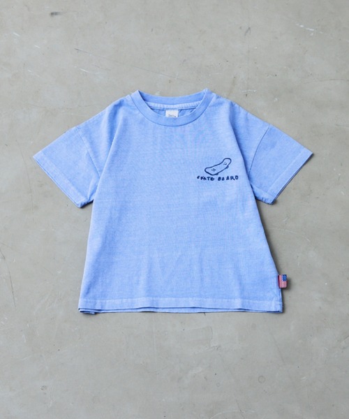 Fluffy BROTHERS(フラッフィーブラザーズ)の「刺繍Tシャツ(大人サイズ)(Tシャツ/カットソー・メンズ・パープル/エメラルド・M/L/XL)」の8枚目の写真