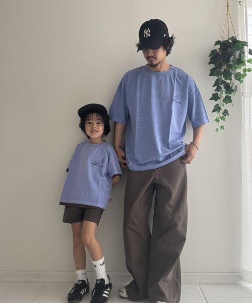 Fluffy BROTHERS(フラッフィーブラザーズ)の「刺繍Tシャツ(大人サイズ)(Tシャツ/カットソー・メンズ・パープル/エメラルド・M/L/XL)」の17枚目の写真