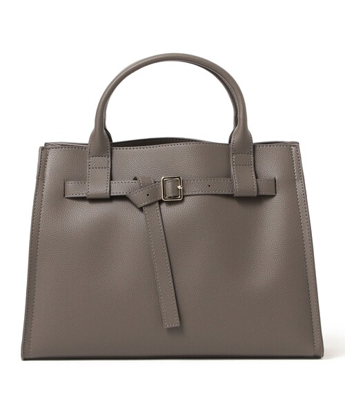 B:MING by BEAMS（ビーミングバイビームス）の「ベルト トート バッグ（トートバッグ・レディース・ブラック/ブラウン系その他2・ONE SIZE）」の4枚目の写真