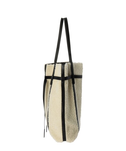 HIROKO HAYASHI（ヒロコハヤシ）の「PANIER COCCOLINA（パニエ コッコリーナ）トートバッグ（トートバッグ・レディース・アイボリー系4・00）」の4枚目の写真