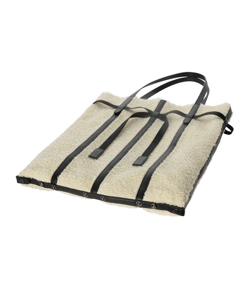 HIROKO HAYASHI（ヒロコハヤシ）の「PANIER COCCOLINA（パニエ コッコリーナ）トートバッグ（トートバッグ・レディース・アイボリー系4・00）」の7枚目の写真