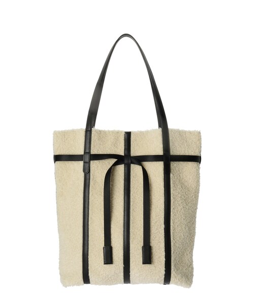 HIROKO HAYASHI（ヒロコハヤシ）の「PANIER COCCOLINA（パニエ コッコリーナ）トートバッグ（トートバッグ・レディース・アイボリー系4・00）」の9枚目の写真