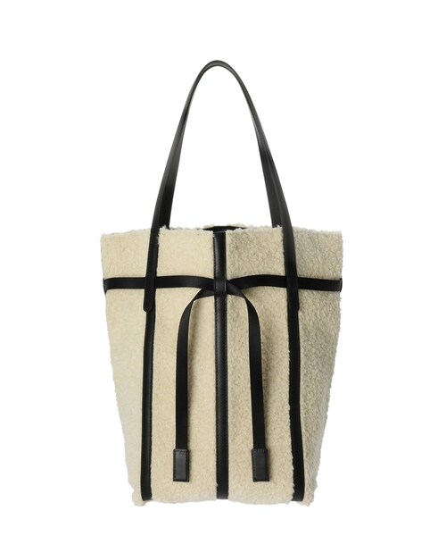 HIROKO HAYASHI（ヒロコハヤシ）の「PANIER COCCOLINA（パニエ コッコリーナ）トートバッグ（トートバッグ・レディース・アイボリー系4・00）」の10枚目の写真