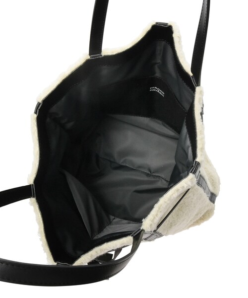 HIROKO HAYASHI（ヒロコハヤシ）の「PANIER COCCOLINA（パニエ コッコリーナ）トートバッグ（トートバッグ・レディース・アイボリー系4・00）」の12枚目の写真