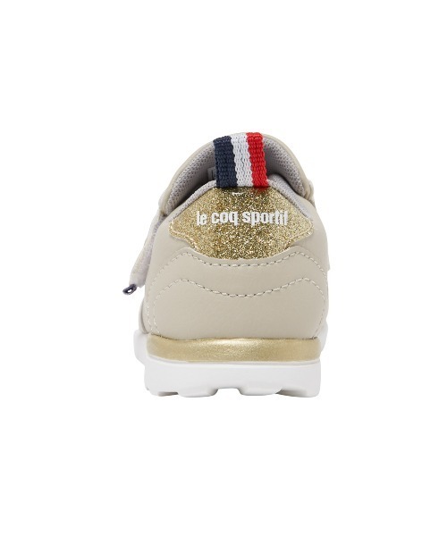 le coq sportif（ルコックスポルティフ）の「ラ セギュール F（スニーカー・キッズ・ベージュ系その他/ホワイト×シルバー・13.5cm/14.0cm/14.5cm/15.0cm/15.5cm/16.0cm/16.5cm/17.0cm/17.5cm/18.0cm/13.0cm）」の10枚目の写真