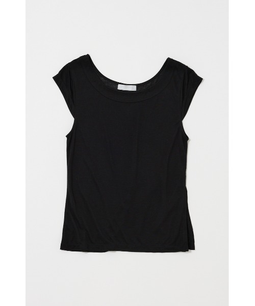 MOUSSY(マウジー)の「PALETTE LAYER Tシャツ(Tシャツ/カットソー・レディース・オフホワイト/ライトブラック・FREE)」の15枚目の写真