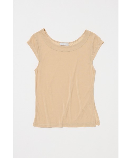MOUSSY(マウジー)の「PALETTE LAYER Tシャツ(Tシャツ/カットソー・レディース・オフホワイト/ライトブラック・FREE)」の5枚目の写真