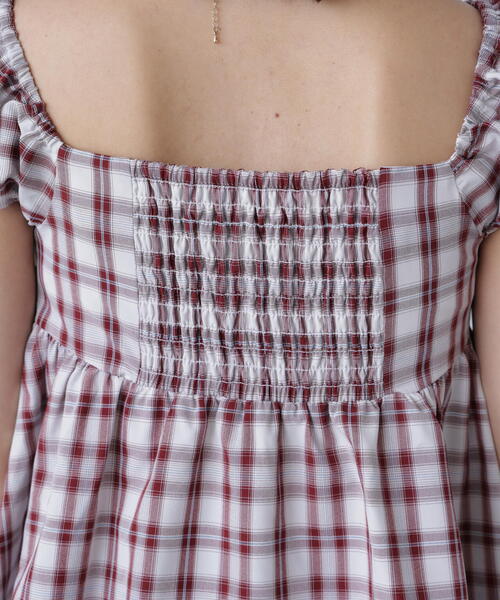 FREE'S MART（フリーズマート）の「〈ＭＦＭ〉チェックシャーリングチュニックブラウス（シャツ/ブラウス・レディース・ブルー系その他/レッド系その他・FREE）」の20枚目の写真