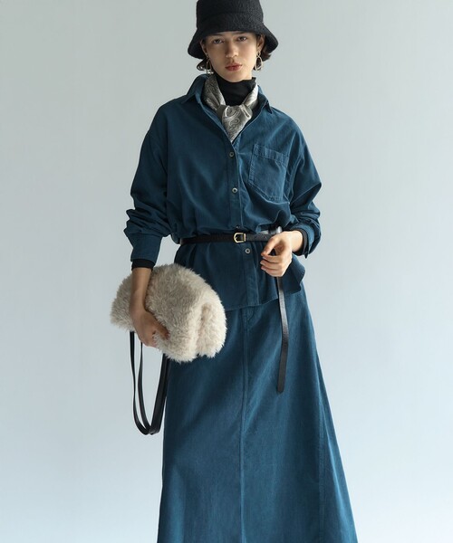 23区(ニジュウサンク)の「ソフト ロング ベルト(ベルト・レディース・ブラック系・38/32/44)」の6枚目の写真