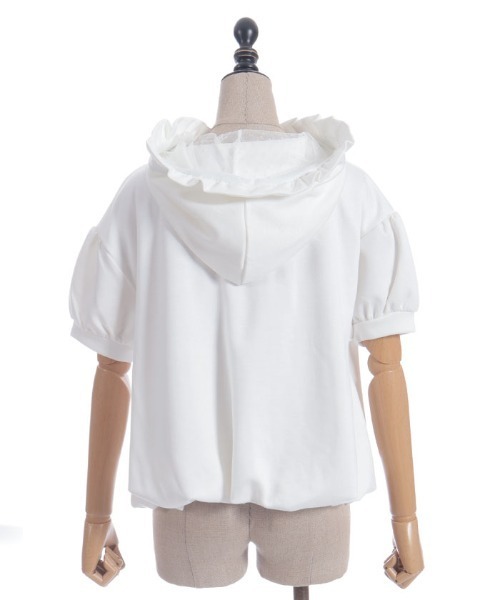 axes femme POETIQUE（アクシーズファムポエティック）の「ダンボールバルーンフーディー（Tシャツ/カットソー・レディース・ネイビー/ホワイト/ピンク・MEDIUM）」の15枚目の写真