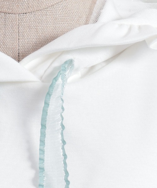 axes femme POETIQUE（アクシーズファムポエティック）の「ダンボールバルーンフーディー（Tシャツ/カットソー・レディース・ネイビー/ホワイト/ピンク・MEDIUM）」の18枚目の写真