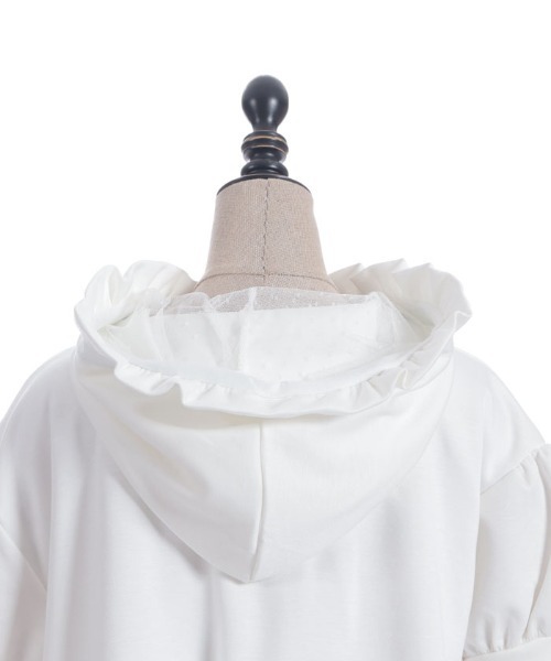 axes femme POETIQUE（アクシーズファムポエティック）の「ダンボールバルーンフーディー（Tシャツ/カットソー・レディース・ネイビー/ホワイト/ピンク・MEDIUM）」の19枚目の写真