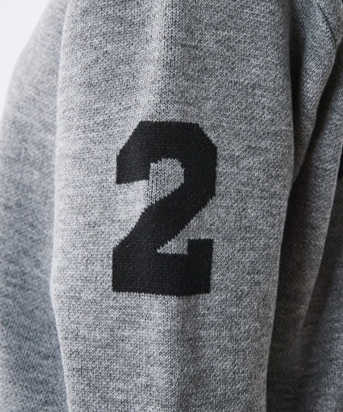 CHIC STYLE（シックスタイル）の「バックロゴジャガードニットプルオーバー＜大きいサイズ有＞シックスタイル（ニット/セーター・レディース・ブラック/グレー/ブラウン・M/L/LL/3L/4L/5L）」の20枚目の写真