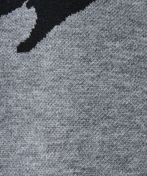 CHIC STYLE（シックスタイル）の「バックロゴジャガードニットプルオーバー＜大きいサイズ有＞シックスタイル（ニット/セーター・レディース・ブラック/グレー/ブラウン・M/L/LL/3L/4L/5L）」の22枚目の写真